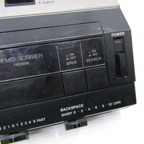 Sanyo TRC9010 memo-scriber Transcriber unit - working
