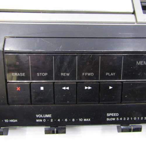 Sanyo TRC9010 memo-scriber Transcriber unit - working