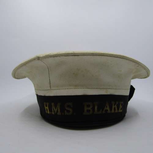 Royal Navy HMS Blake Seaman cap - 55cm