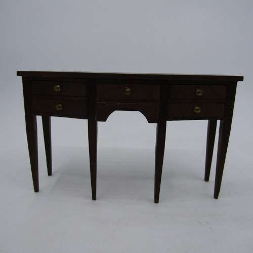 Doll`s House furniture Vintage sideboard for lounge - with 5 drawers