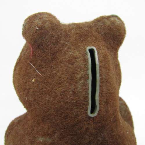 Vintage Hotel Ware Bear money box