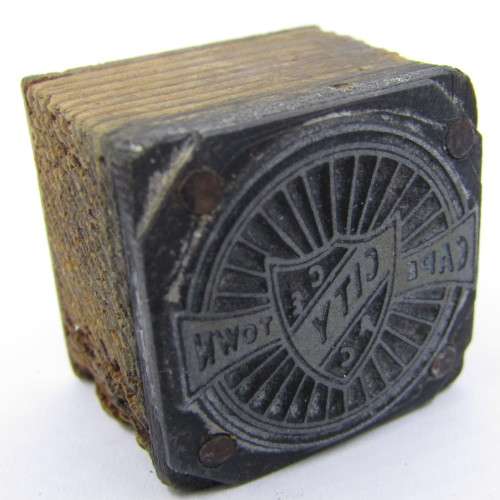 Cape Town City postal ink stamp