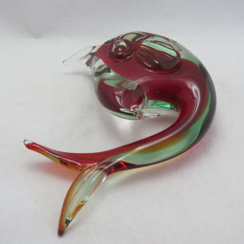 Beautiful Murano glass fish figurine