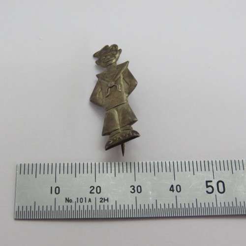 WW2 SA Navy SAM patriotic badge - SA Union Defence Force