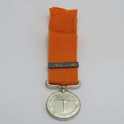 Rhodesia medal for Meritorious service miniature - Livingstone mint issue