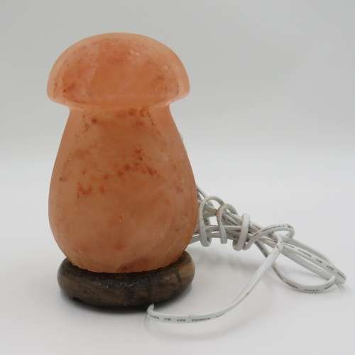 Natural Himalayan salt crystal lamp
