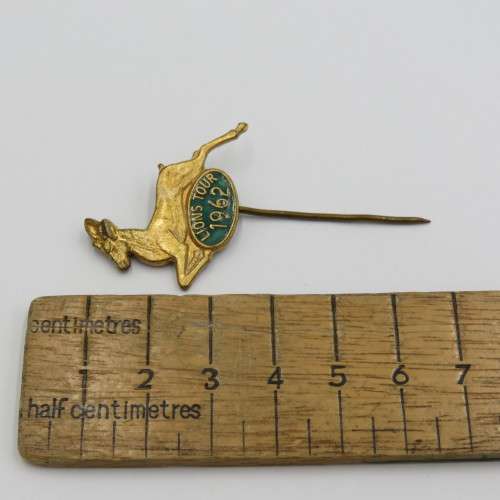 1962 Springbok Rugby Lions tour stick pin