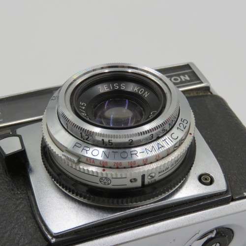 Vintage Zeiss Ikon Contessamat Film camera with Prontor-Matic 125 lens - Shutter faulty