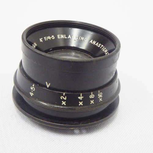J.H. Dallmeyer 4` f/4.5 Enlarging Anastigmat Lens