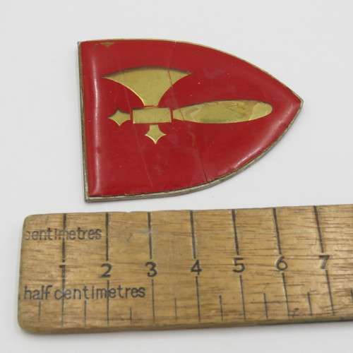SADF Winterberg Commando shoulder flash - Damaged - No pins