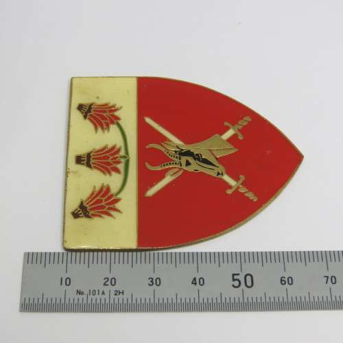 SADF Far North Command HQ shoulder flash - No pins