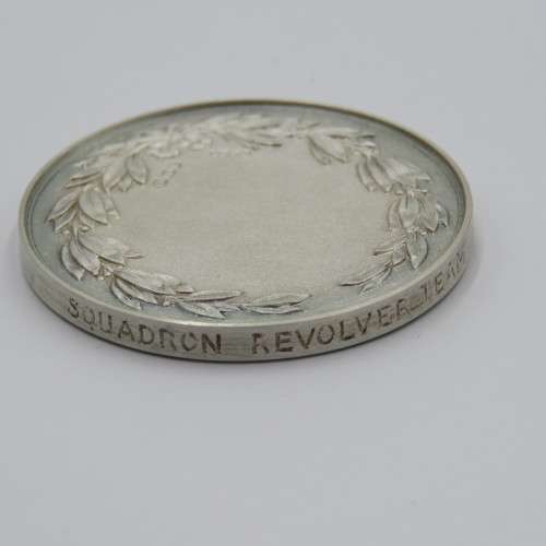 WW2 The Royal Air Force small arms Association sterling silver medallion