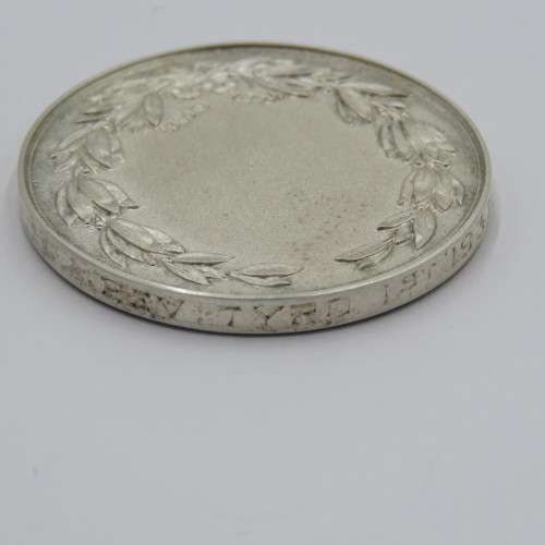 WW2 The Royal Air Force Rifle Association sterling silver medallion