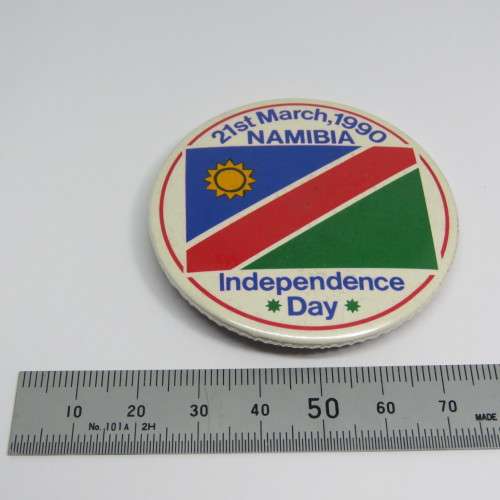 Namibia Independence day 21st March 1990 badge