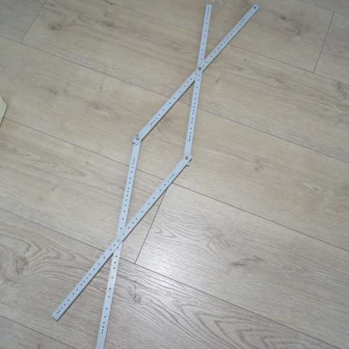 Vintage Rumold Pantograf / Pantograph - Box length 63 cm