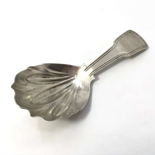 Antique 1809 George III Birmingham sterling silver Caddy spoon - Weighs 12,5 grams