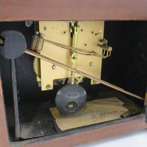 Vintage Enfield mantel clock - Running but hour hand is stuck - 20 cm High