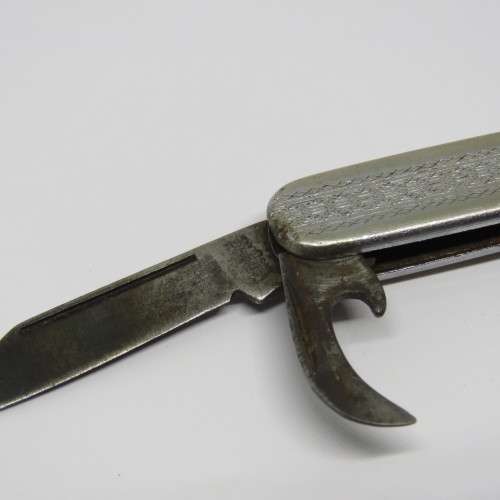 Vintage Richards mini keychain multi tool pocket knife