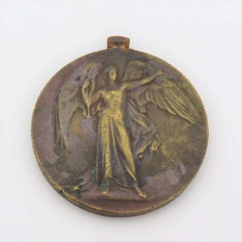 WW1 Victory medal issued to 1823 Driver R. O`Halloran - Unit not visible - Suspender ring missing
