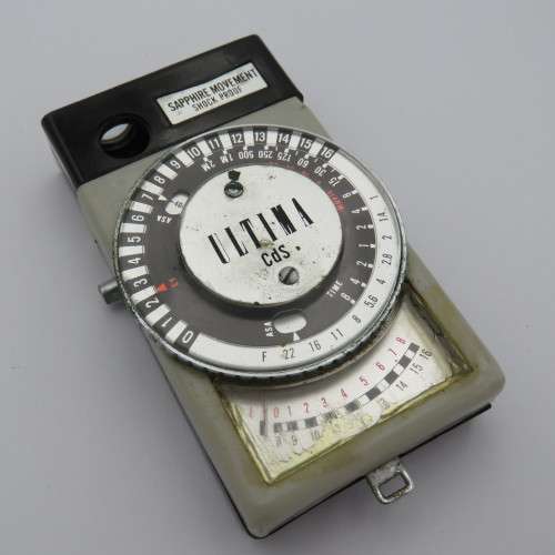 Vintage Ultima Cds light exposure meter - Not working