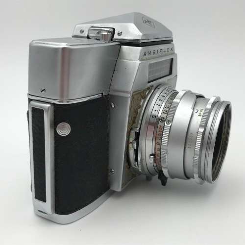 Vintage AGFA Ambiflex 35mm camera with Agfa color-solinar 1:2,8/50 lens - well used