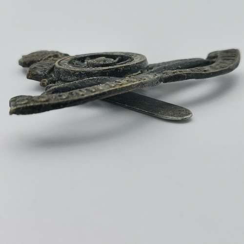 WW2 SA Field Artillery cap badge - Fixed slide