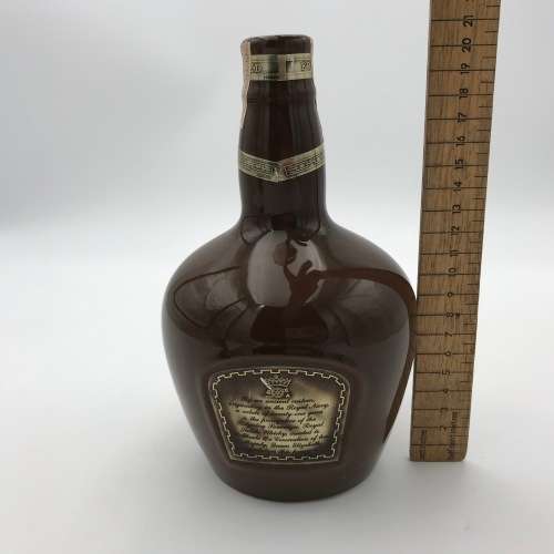 Chivas Brothers Ltd. Royal Salute Scotch Whiskey porcelain decanter - empty