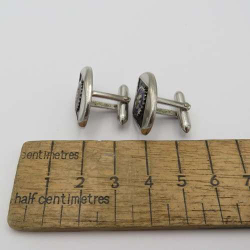 Pair of vintage Rotary International cufflinks