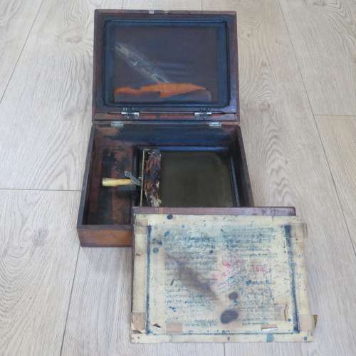 Lion Menucator Vintage travel screen printing/Roneo set No.2 model