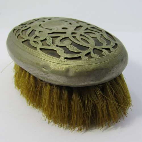 Vintage Silver Plated brush