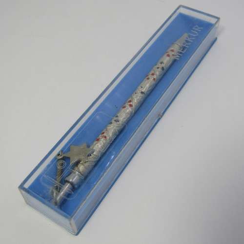 Merkur Israel pen - Tribes of Israel Bezalel works - looks like silver