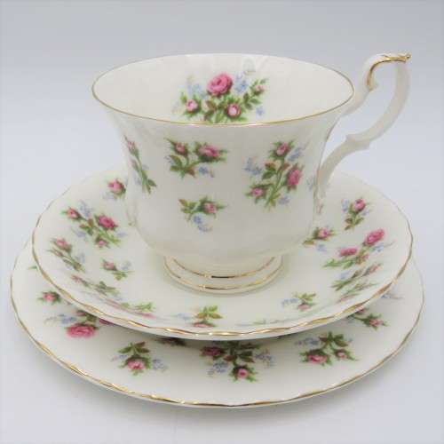 Royal Albert Winsome porcelain trio
