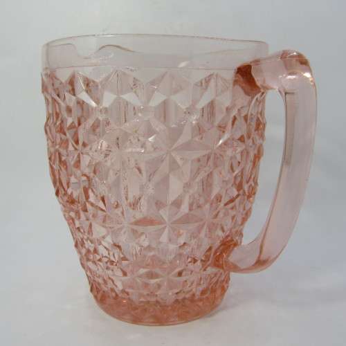 Vintage Carnival glass water jug