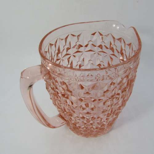 Vintage Carnival glass water jug