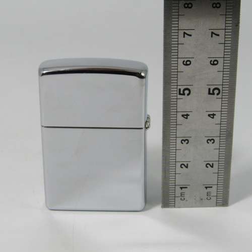 Original Stainless Steel Zippo with Tiger printing - excellent condition