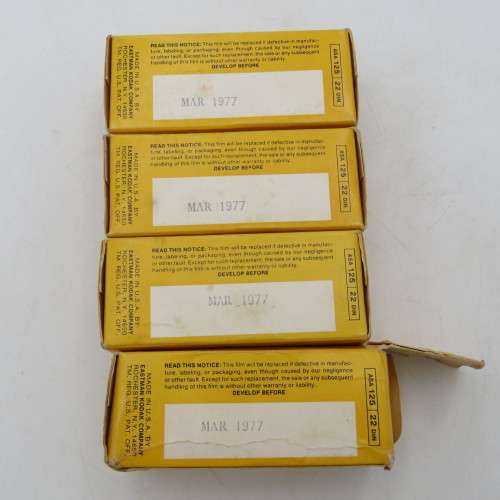 Kodak verichrome Pan VP116 film - 4 boxes  (3 sealed)