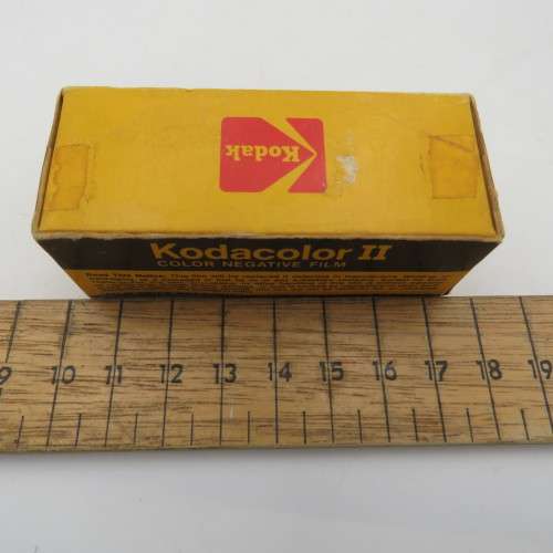 Kodacolor 2 C120 film - expired Jan 1979 - unused and unopened