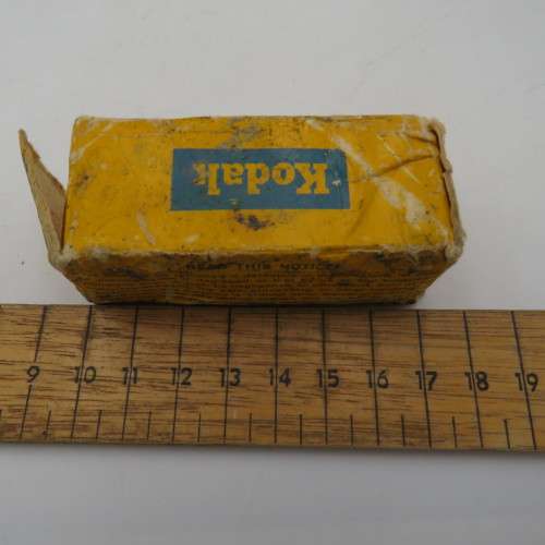 Kodak exactachrome X - EX 120 film - expired July 1969 - unused