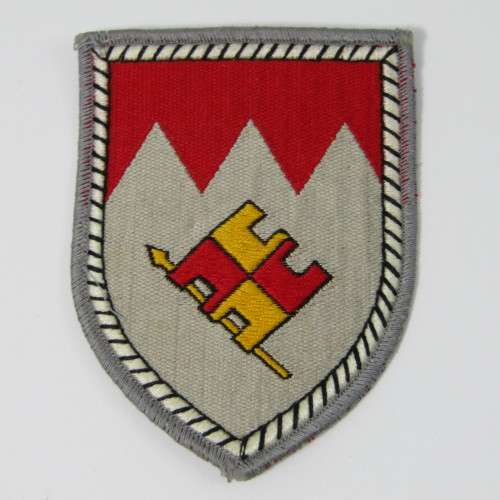 German Army 34 Panzer brigade cloth patch