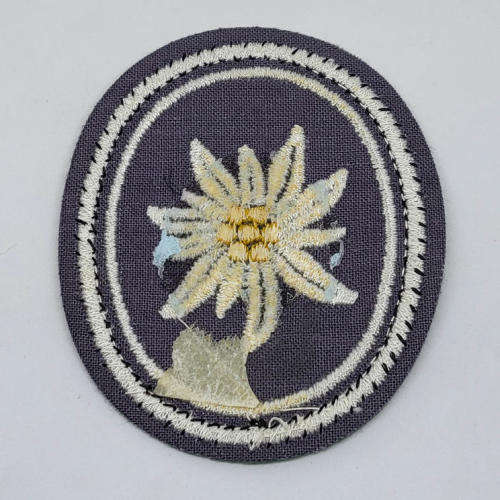 German Army 1st Mountain division cloth patch