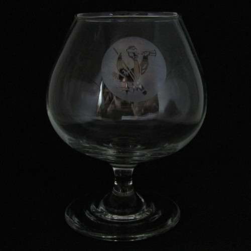 1970`s SA Womans Auxiliary Naval service (SWANS) cognac glass - rare