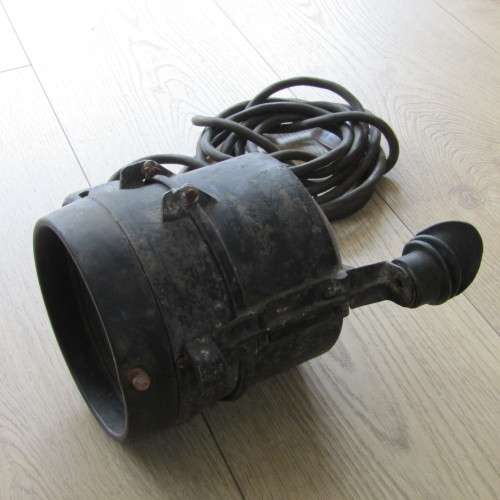 Vintage Junger Ships Morse code signal lamp