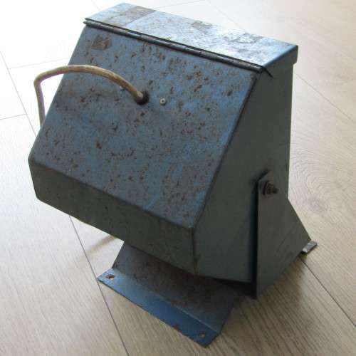 Vintage Kodak darkroom safe light with mounting