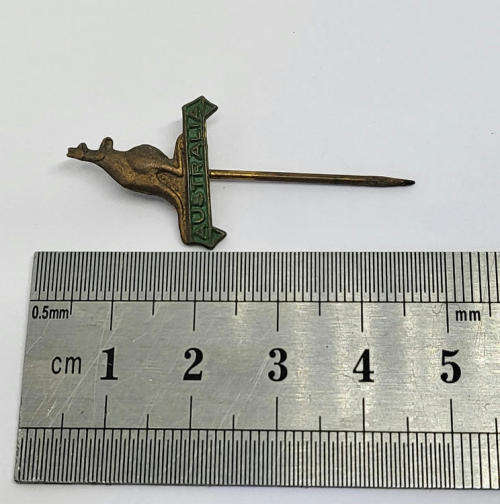 Very early vintage Australia rugby pin badge