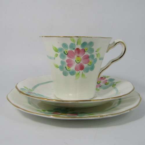 Vintage Adderley porcelain trio