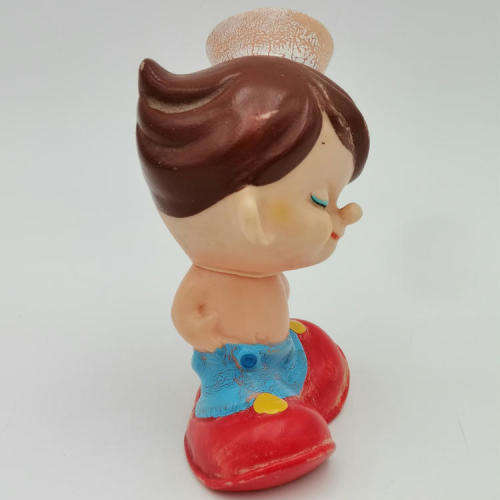 Vintage Yashica Sailor boy mascot rubber doll