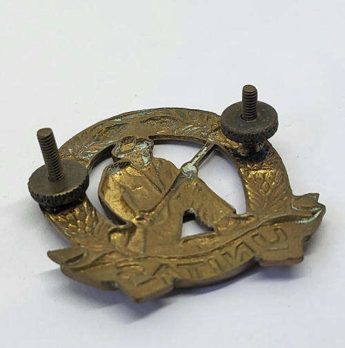 SADF brass Unitas commandos cap badge