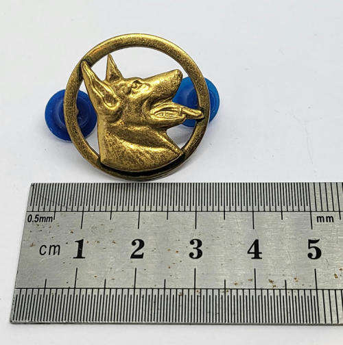 Old Police dog handler breast badge