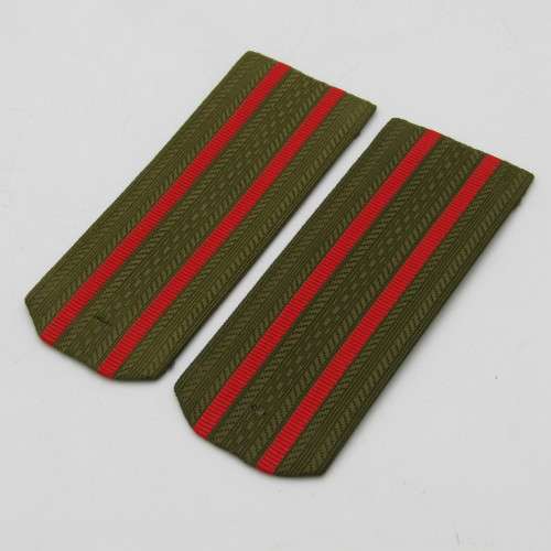 Lot of 3 pairs of Russian Army rank epaulettes