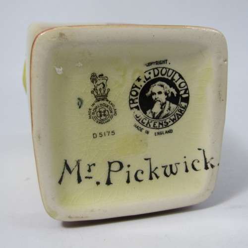 Vintage Royal Doulton Dickensware Mr. Pickwick jug